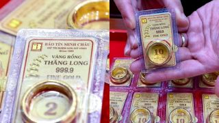 Giá vàng hôm nay 15/5: Vàng thế giới mất mốc quan trọng, chênh lệch SJC cao gây áp lực người mua