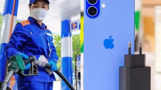 Bảng giá xăng dầu hôm nay chiều 15/5: Xăng RON 92 bay màu gần 8.000 đồng/lít từ đỉnh, iPhone 16 Plus rẻ