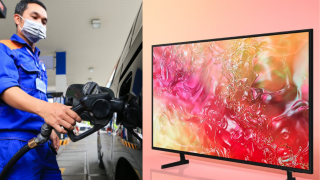 Giá xăng dầu tối ngày 17/5: Xăng RON 95, 92 tiếp tục giảm, bộ đôi Samsung Smart TV 4K 43 inch giảm 33%