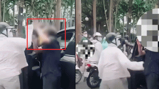 Tài xế ô tô nói không cố ý va chạm, người phụ nữ đi SH vẫn liên tục chửi bới và hành hung giữa đường