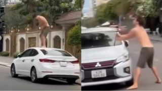 Bất ngờ kết quả xác minh vụ người đàn ông ngoại quốc đập phá ô tô, bẻ cần gạt nước ở Đà Nẵng