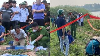 Hiện trường nơi 5 em học sinh đuối nước thương tâm ở sông Lô, Phú Thọ, đã xác định được danh tính