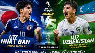 TRỰC TIẾP bóng đá U17 Nhật Bản vs U17 Uzbekistan - VCK U17 châu Á 2026 - Link trực tiếp U17 Nhật Bản