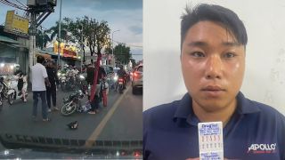 Nam thanh niên dừng xe giữa đường đấm đá người chở bia túi bụi kể nguồn cơn sự tức giận