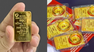 Bảng giá vàng hôm nay tối 25/5: Vàng miếng SJC nhẫn 9999 tăng tốc ngoạn mục, người mua bất ngờ 'đổi vận'