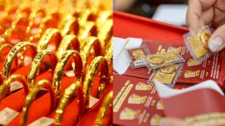 Giá vàng hôm nay (trưa 26/5): Vàng SJC, nhẫn 9999 lượn sóng, vàng thế giới chịu áp lực, nhiều người tranh thủ bán ra