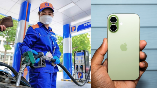 Giá xăng hôm nay 29/5: RON 95 lao dốc từ đỉnh gần 7.000 đồng mỗi lít, bảng giá iPhone 17 giảm sâu