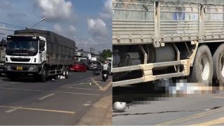 Vụ nữ sinh lớp 9 Đắk Lắk tử vong dưới bánh xe tải: Camera ghi lại pha xử lý sai lầm của tài xế