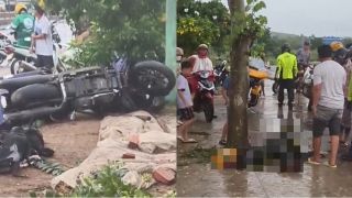 Hiện trường người đàn ông 49 tuổi tử vong tại chỗ bên xe phân khối lớn, hé lộ nguyên nhân ban đầu