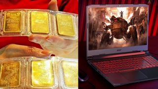 Giá vàng trong nước hôm nay 2/6 tiếp tục 'cài số lùi' giảm gần 1 triệu đồng, laptop gaming Acer giá sao?