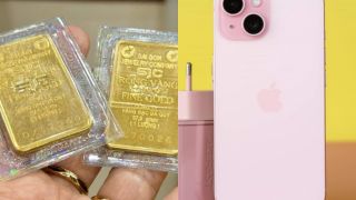 Giá vàng trưa nay 2/6: Vàng SJC, nhẫn 9999 giảm thủng đáy, vàng thể giới sập sàn, iPhone 15 giá có rẻ