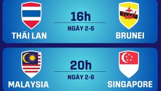 Lịch thi đấu U19 Đông Nam Á 2026 hôm nay 2/6: U19 Thái Lan ra quân, U19 Việt Nam thấp thỏm chờ đợi