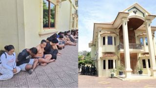Triệt phá ổ lừa đảo trong biệt thự của tướng quân đội Campuchia, bắt giữ 34 đối tượng