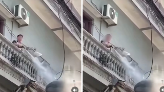 Diễn biến mới vụ người đàn ông xịt nước vào thợ xây nhà sát vách ở Hà Nội