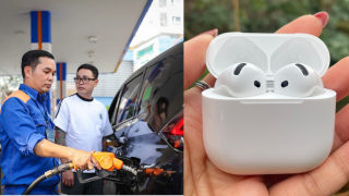 Giá xăng dầu mới nhất tối nay giảm còn 21.784 đồng/lít, giá Apple AirPods chỉ từ 2 triệu đồng