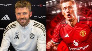 HLV Michael Carrick được hiến kế, Man Utd kích hoạt 'bom tấn' Robert Lewandowski trong 48h tới?