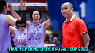 Xem trực tiếp AVC Cup 2026 ở đâu, kênh nào? Link trực tiếp tuyển bóng chuyền nữ Việt Nam tại AVC Cup