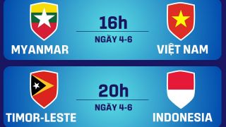 Lịch thi đấu U19 Đông Nam Á 2026 hôm nay 4/6: U19 Việt Nam đấu U19 Myanmar; U19 Indonesia dễ thở