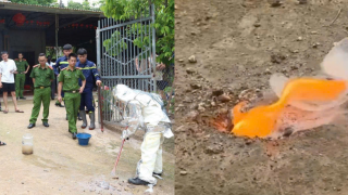 Nguyên nhân ban đầu vụ sân nhà dân tự cháy ở Sơn La, tìm thấy chất gì chôn lẫn trong bê tông?
