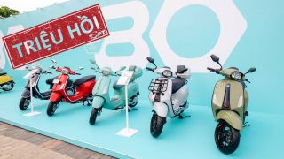 Hơn 1.000 xe Vespa và Liberty tại Việt Nam bị triệu hồi 'khẩn' do lỗi đèn pha