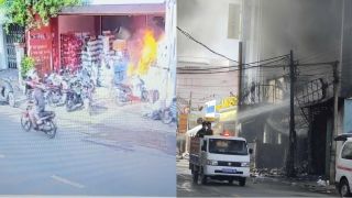Nguồn cơn vụ cháy khiến cụ ông 82 tuổi thiệt mạng, camera ghi lại cảnh con trai nạn nhân phóng hỏa