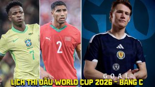 Lịch thi đấu World Cup 2026 mới nhất - Bảng C: Brazil đấu nhà vua Châu Phi lúc mấy giờ?