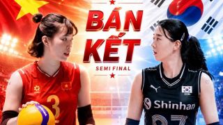 Lịch phát sóng Bán kết bóng chuyền nữ AVC Cup 2026 hôm nay 13/6 - Link xem trực tiếp tuyển Việt Nam đấu Hàn Quốc