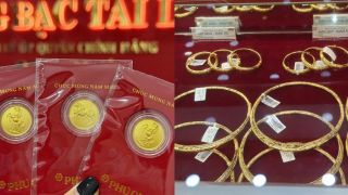 Giá vàng hôm nay 15/6: Vàng SJC, nhẫn 9999, DOJI, BTMC vọt tăng 3 triệu/lượng, vàng thế giới biến động không đồng pha 