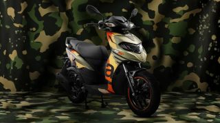 Aprilia SR 175 Tribute Edition trình làng: Xe ga 175cc mạnh hơn Yamaha Aerox, có ABS và màn hình TFT 5 inch