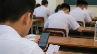 Thực hư thông tin thí sinh dùng điện thoại, phao thi nhưng không bị xử lý: Công an chính thức vào cuộc 