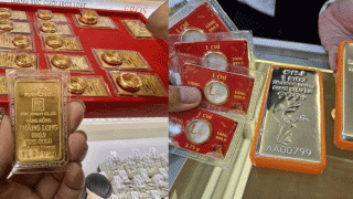 Giá vàng hôm nay chiều 16/6 lên mức cao nhất sau nửa tháng, giá bạc lao dốc không phanh