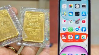 Giá vàng trưa nay 16/6: Đứt chuỗi tăng mạnh, vàng nhẫn nhảy múa hơn vàng miếng, iPhone 11 rẻ như cho