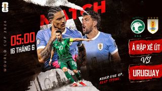 Link xem TRỰC TIẾP bóng đá Uruguay vs Ả Rập Xê Út ngày 16/6 - VTV phát sóng trực tiếp World Cup 2026 hôm nay