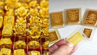 Giá vàng hôm nay (tối 17/6): Vàng SJC, nhẫn 9999 giữ đỉnh, chênh lệch mua vào - bán ra đang hạ 