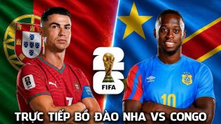 Link xem trực tiếp bóng đá Bồ Đào Nha vs Congo 0h ngày 18/6 - World Cup 2026: Ronaldo xô đổ kỷ lục