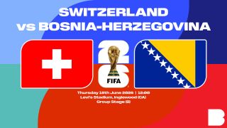 Nhận định, dự đoán tỉ số Thụy Sĩ vs Bosnia, 02h00 ngày 19/6 - World Cup 2026: Đại chiến bảng B
