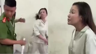 Nhân thân đặc biệt của người phụ nữ chửi bới, hành hung công an ở Thái Nguyên, từng ngồi tù vì tội gì?