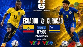 Xem trực tiếp bóng đá Ecuador vs Curacao ở đâu, kênh nào? Link xem trực tiếp World Cup 2026 trên VTV