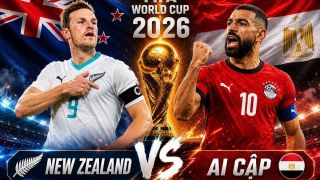 VTV trực tiếp bóng đá New Zealand vs Ai Cập - Link xem trực tiếp World Cup 2026 hôm nay 22/6