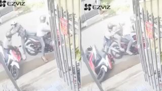 Khoảnh khắc người phụ nữ bị cướp giật dây chuyền ngay trước cửa nhà trọ, truy tìm 2 đối tượng 
