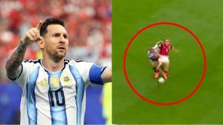 “Bàn thắng kỷ lục của Messi nên bị hủy bỏ”, huyền thoại MU tuyên bố M10 được trọng tài quá ưu ái