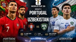 Trực tiếp bóng đá Bồ Đào Nha vs Uzbekistan, 0h ngày 24/6 - Link xem World Cup 2026 trên VTV3 FULL HD