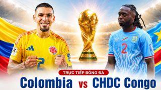Link xem TRỰC TIẾP bóng đá Colombia vs CHDC Congo 09h00 ngày 24/6 - VTV6 trực tiếp World Cup 2026 hôm nay