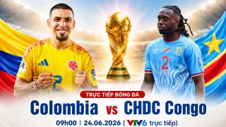 Xem trực tiếp bóng đá CHDC Congo vs Colombia ở đâu, kênh nào? Link xem trực tiếp World Cup 2026 HD