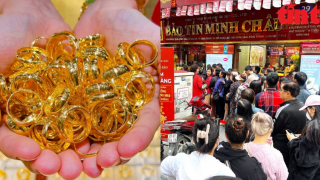Bảng giá vàng hôm nay sáng 25/6: Vàng SJC nhẫn trơn 9999 giảm kỷ lục, vàng thế giới chính thức tụt dưới ngưỡng lịch sử