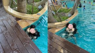 Cặp đôi vô tư ‘thăm dò’ nhau trong góc bể bơi đông trẻ con, nhân chứng kể lại loạt chi tiết ‘đỏ mặt’
