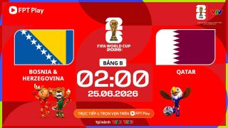 Xem trực tiếp bóng đá Bosnia vs Qatar ở đâu, kênh nào? Link xem trực tiếp World Cup 2026 trên VTV3