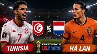 Dự đoán tỷ số, kết quả Hà Lan vs Tunisia, 06h00 ngày 26/6 - World Cup 2026: Bữa tiệc bàn thắng?
