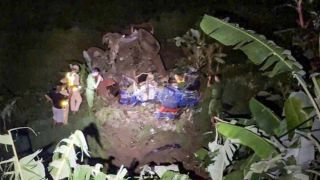 Hiện trường vụ xe tải lao xuống vực sâu ở Sơn La: 2 người tử vong thương tâm, 1 người bị thương nặng