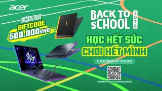 Acer triển khai chương trình Back To School 2026